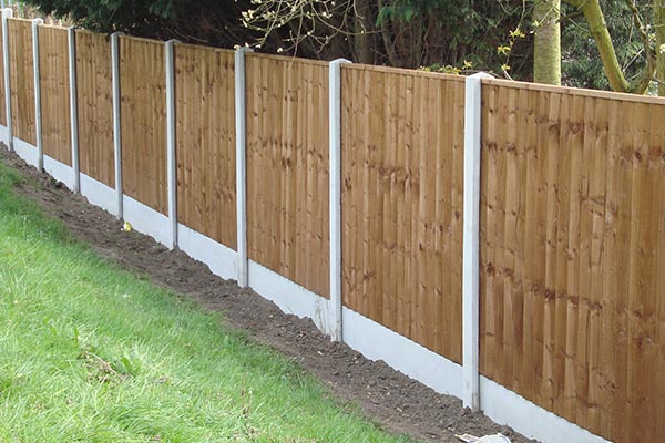recent project for garden fencing in newcastle